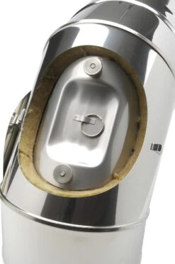 Schornstein Winkel 90° Doppelwandig Mit Prüföffnung - Eka Chromos D 25 13 Schornstein Winkel 90° Doppelwandig Mit Prüföffnung - Eka Chromos D 25 -FeuerLust Verkäufe 3924 3