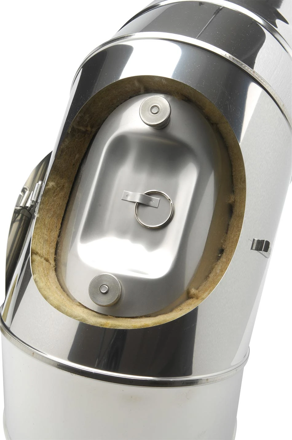 Schornstein Winkel 90° Doppelwandig Mit Prüföffnung - Eka Chromos D 25 7 Schornstein Winkel 90° Doppelwandig Mit Prüföffnung - Eka Chromos D 25 – Bild 5