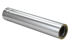 Schornsteinrohr Edelstahl 1080 Mm Doppelwandig Kürzbar - Eka Complex D 50 -FeuerLust Verkäufe 3928 2