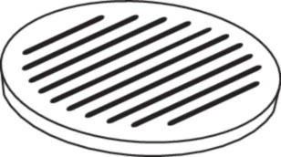 Ofenrost Gusseisen, Ø 24 Cm 4 Ofenrost Gusseisen, Ø 24 Cm – Bild 2