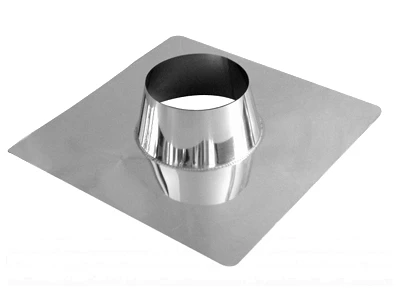 Dachdurchführung 0-10° Mit Edelstahlkranz / Eka Chromos D 25 3 Dachdurchführung 0-10° Mit Edelstahlkranz / Eka Chromos D 25