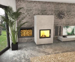 Kaminbausatz Brunner Systemkamin BSK 08 Kompakt Kamin Drehtür Warmluftaufsatz, 11 KW -FeuerLust Verkäufe 4480783e8fa202d2788daafd74b58ae4