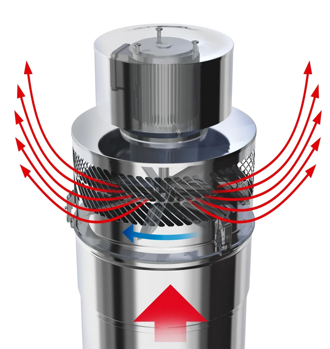 KW Rauchsauger Edelstahl DIAJEKT RSD 150 5 KW Rauchsauger Edelstahl DIAJEKT RSD 150 – Bild 3