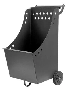 Kaminholz- Und Pelletswagen Lienbacher Aus Stahl, Anthrazit Beschichtet