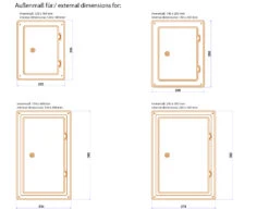 Kamintür Edelstahl V4A 9 Kamintür Edelstahl V4A -FeuerLust Verkäufe 48 1