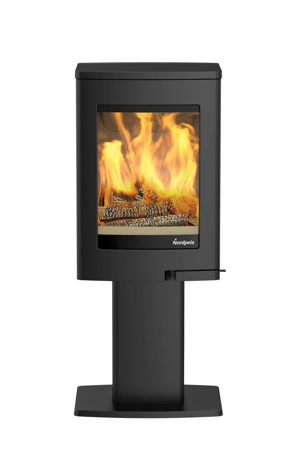 Kaminofen Nordpeis UNO 1 Schwarz, 4 KW 3 Kaminofen Nordpeis UNO 1 Schwarz, 4 KW