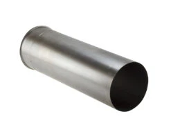 Wandfutter Rauchrohr Stahl Einwandig 500 Mm Lang Ø 150 Mm Unlackiert -FeuerLust Verkäufe 5603 1