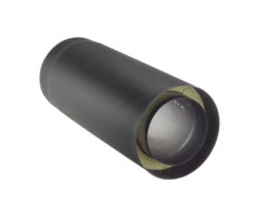 Rauchrohr Stahl Doppelwandig 750 Mm Ø 150 Mm Schwarz -FeuerLust Verkäufe 5627 1
