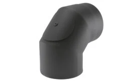 Rauchrohrbogen Stahl 2x 45° Doppelwandig Ø 150 Mm Schwarz Mit Prüföffnung 8 Rauchrohrbogen Stahl 2x 45° Doppelwandig Ø 150 Mm Schwarz Mit Prüföffnung -FeuerLust Verkäufe 5636 1