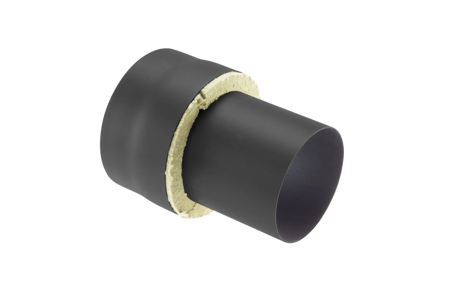 Anschlussstück Ofenstutzen Rauchrohr Stahl Doppelwandig 260 Mm Ø 150 Mm Schwarz 3 Anschlussstück Ofenstutzen Rauchrohr Stahl Doppelwandig 260 Mm Ø 150 Mm Schwarz