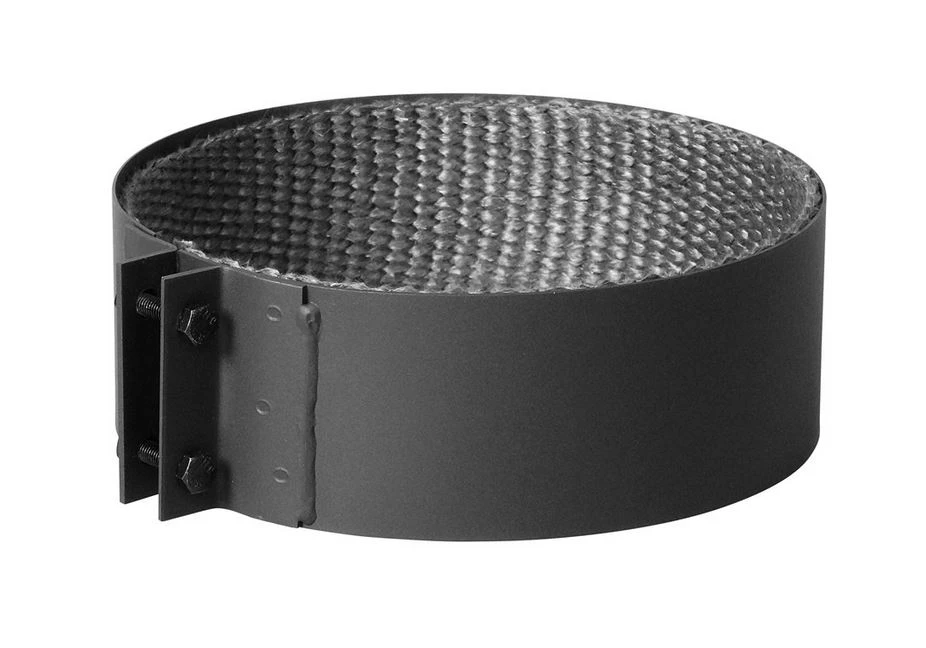 Halteschelle Für Rauchrohr Stahl Doppelwandig Ø 150 Mm Schwarz 3 Halteschelle Für Rauchrohr Stahl Doppelwandig Ø 150 Mm Schwarz