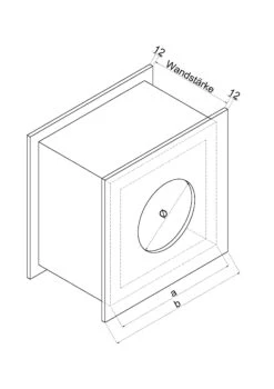 Wanddurchführung Eka - Wandstärke 300 Mm -FeuerLust Verkäufe 5833 3vul1i2zkynafk