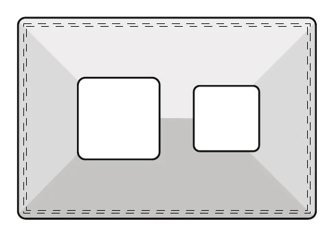 Kaminabdeckplatte Beton Zweizügig Mit Eckigen Ausschnitten 3 Kaminabdeckplatte Beton Zweizügig Mit Eckigen Ausschnitten