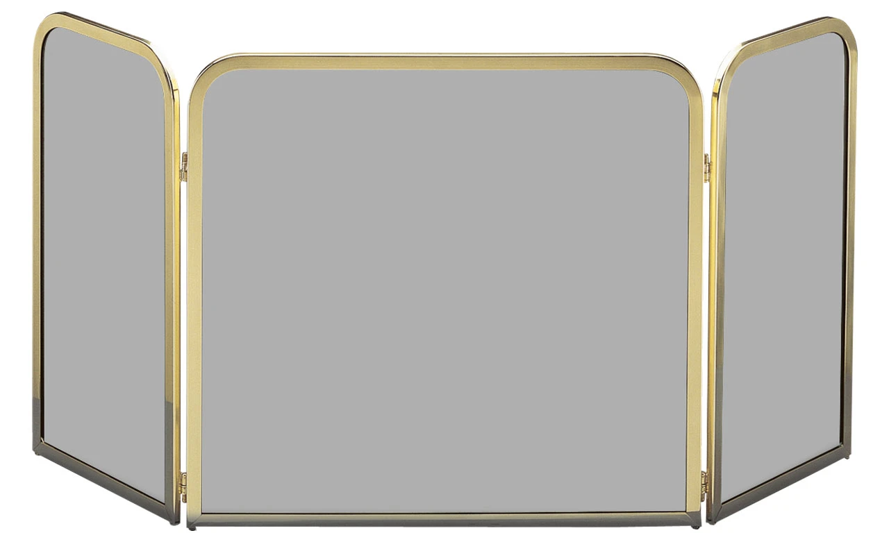 Kamingitter Glas Messing Lienbacher, 3-teilig 4 Kamingitter Glas Messing Lienbacher, 3-teilig – Bild 2