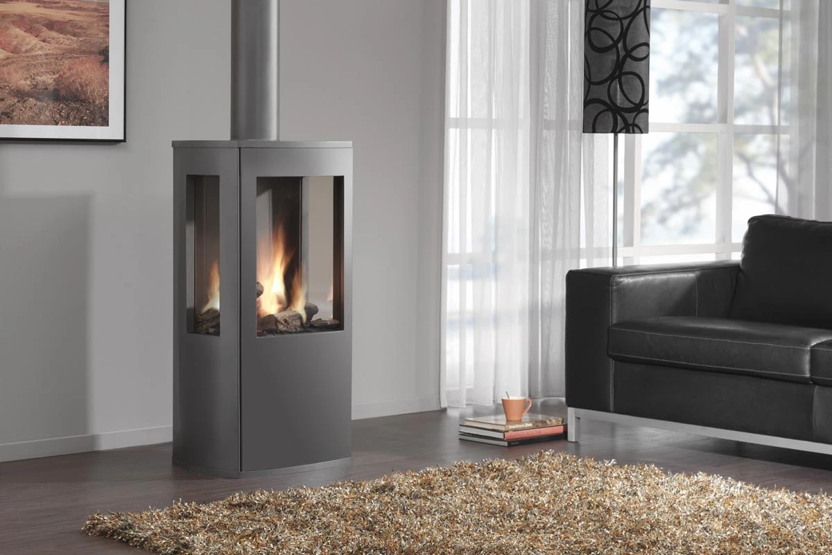 Gaskaminofen Dru Trio 4 Gaskaminofen Dru Trio – Bild 2