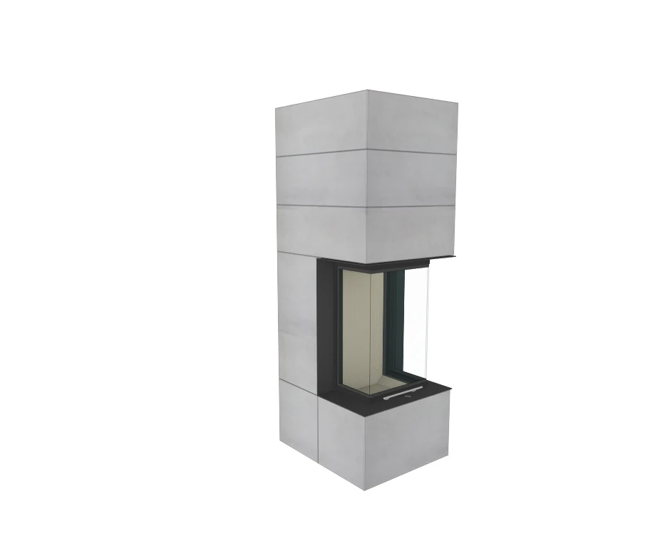 Kamineinsatz Brunner Panorama Kamin 70 X 25 X 40 X 25 Schiebetür, 8 KW 4 Kamineinsatz Brunner Panorama Kamin 70 X 25 X 40 X 25 Schiebetür, 8 KW – Bild 2