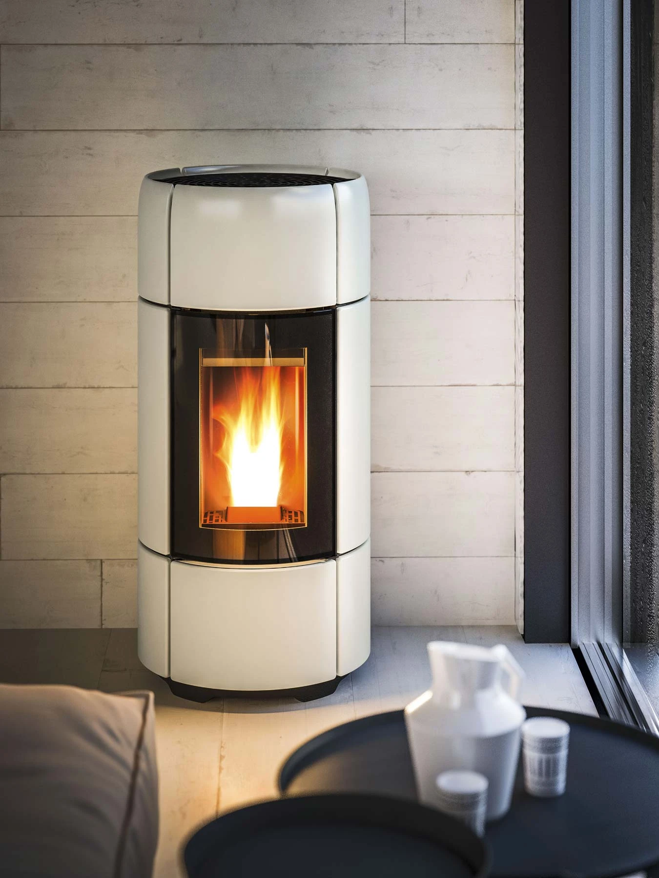 Pelletofen MCZ CURVE Comfort Air Maestro M2, 8 KW 6 Pelletofen MCZ CURVE Comfort Air Maestro M2, 8 KW – Bild 4