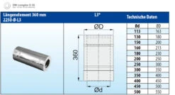 Schornsteinrohr 360 Mm Doppelwandig Verkupfert - Eka Complex D 25 6 Schornsteinrohr 360 Mm Doppelwandig Verkupfert - Eka Complex D 25 -FeuerLust Verkäufe 62329789281d3d35fe1f2ce00e4dc80c