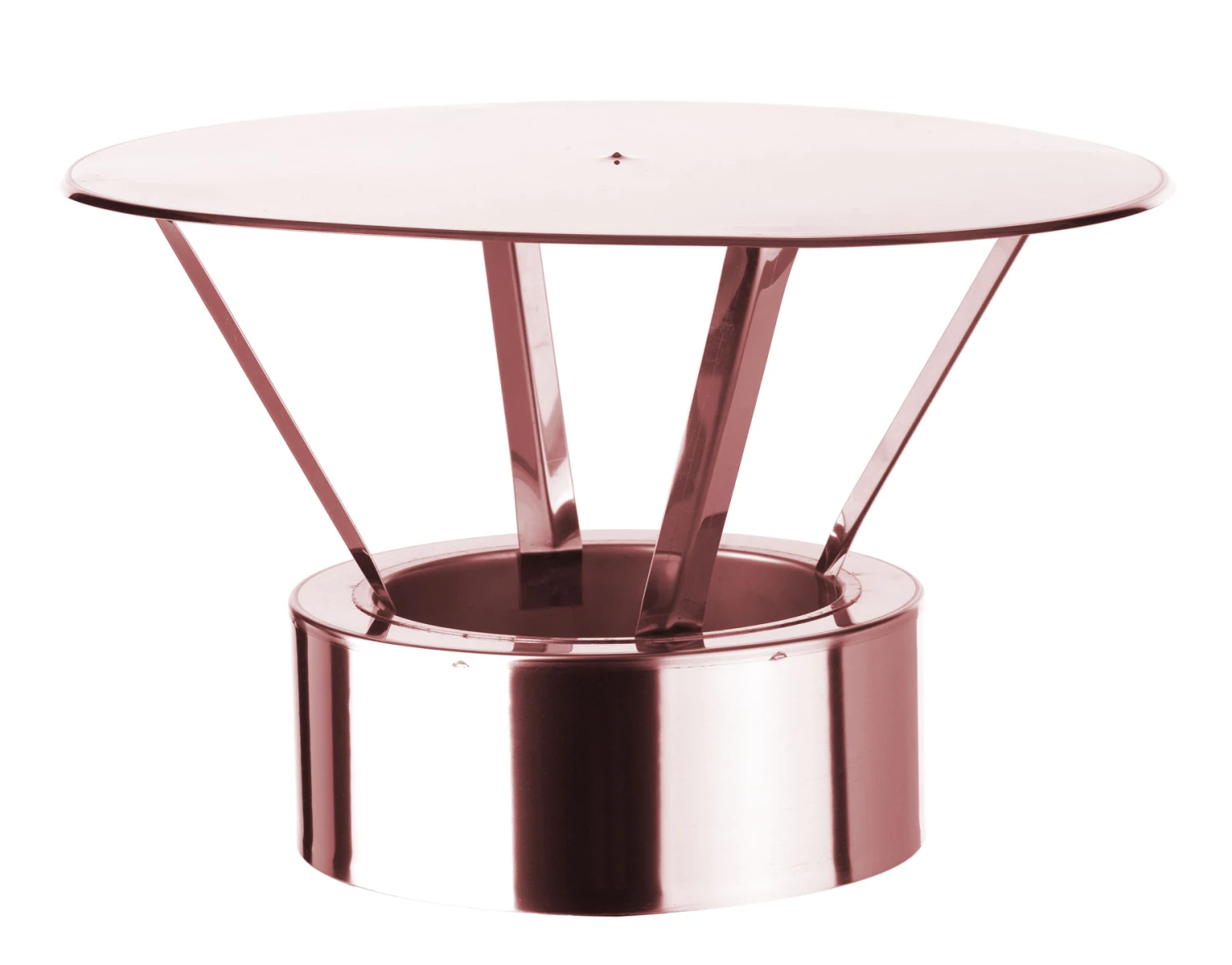 Regenhaube Doppelwandig Verkupfert - Eka Complex D 25 4 Regenhaube Doppelwandig Verkupfert - Eka Complex D 25 – Bild 2