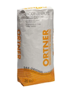 Ofenputz Modellierputz Weiß 0-1 Mm, 20 Kg Sack