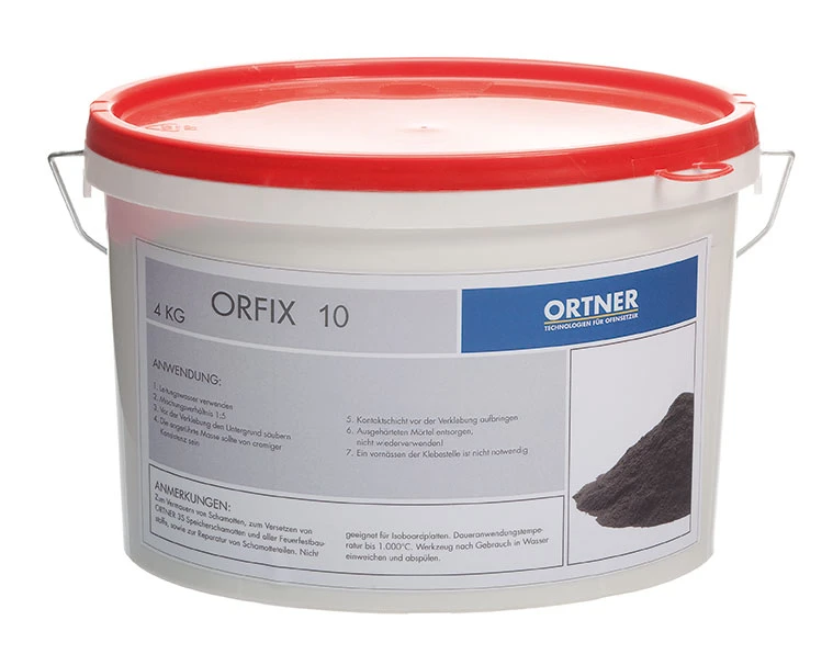 Orfix 10 Feuerfest Kleber Schwarz, 4 Kg 3 Orfix 10 Feuerfest Kleber Schwarz, 4 Kg