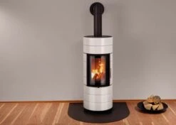 Kaminofen Leda COLONA Lite Weiß Emailliert, 6 KW 8 Kaminofen Leda COLONA Lite Weiß Emailliert, 6 KW -FeuerLust Verkäufe 6655 1