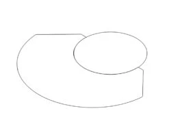 Vorlegeplatte Universal 2 Aussparung Ø 610 Mm, 6 Mm ESG-Klarglas -FeuerLust Verkäufe 6775 1