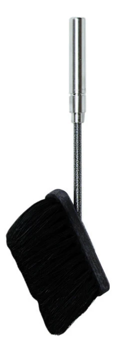Kaminbesen Stahl Mit Edelstahlgriff Lienbacher, Silber-antik Beschichtet