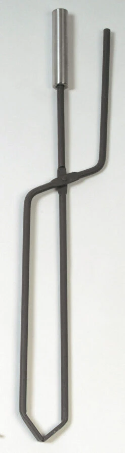Kaminzange Stahl Lienbacher, Anthrazit Beschichtet