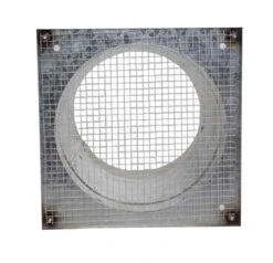 Außenluftgitter 23 X 23 Cm Edelstahl Mit Anschlussstutzen -FeuerLust Verkäufe 6b633a746541f7827b62a5eeea89f991