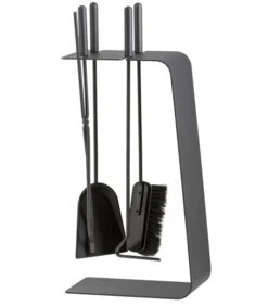 Kaminbesteck Stahl Graphitgrau Heibi, 4-teilig 8 Kaminbesteck Stahl Graphitgrau Heibi, 4-teilig -FeuerLust Verkäufe 7070 0
