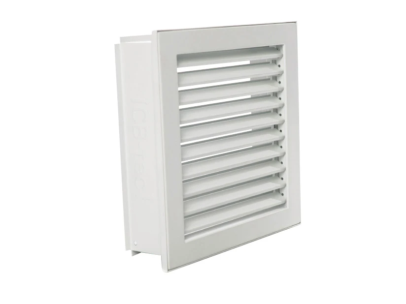 Kaltluftgitter Stahl Putzbündig Weiß 4 Kaltluftgitter Stahl Putzbündig Weiß – Bild 2