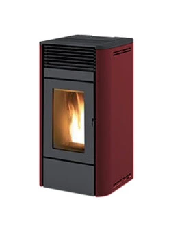 Pelletofen RED CAMELIA Metall Air, 8 KW
