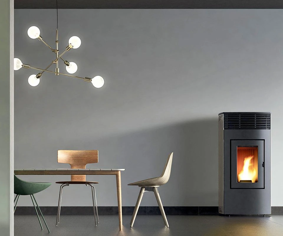 Pelletofen Wasserführend RED LOTO Metall Hydro, 23 KW 6 Pelletofen Wasserführend RED LOTO Metall Hydro, 23 KW – Bild 4