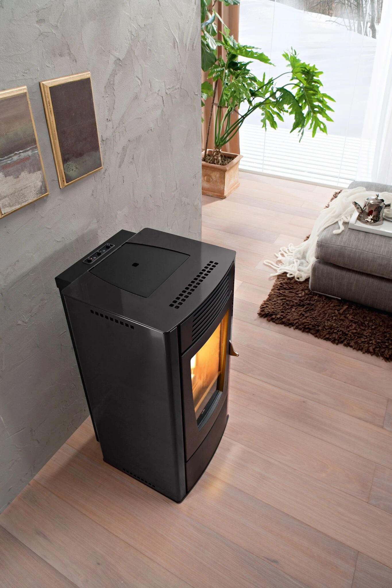 Pelletofen RED DALIA Air S1, 6 KW 8 Pelletofen RED DALIA Air S1, 6 KW – Bild 6