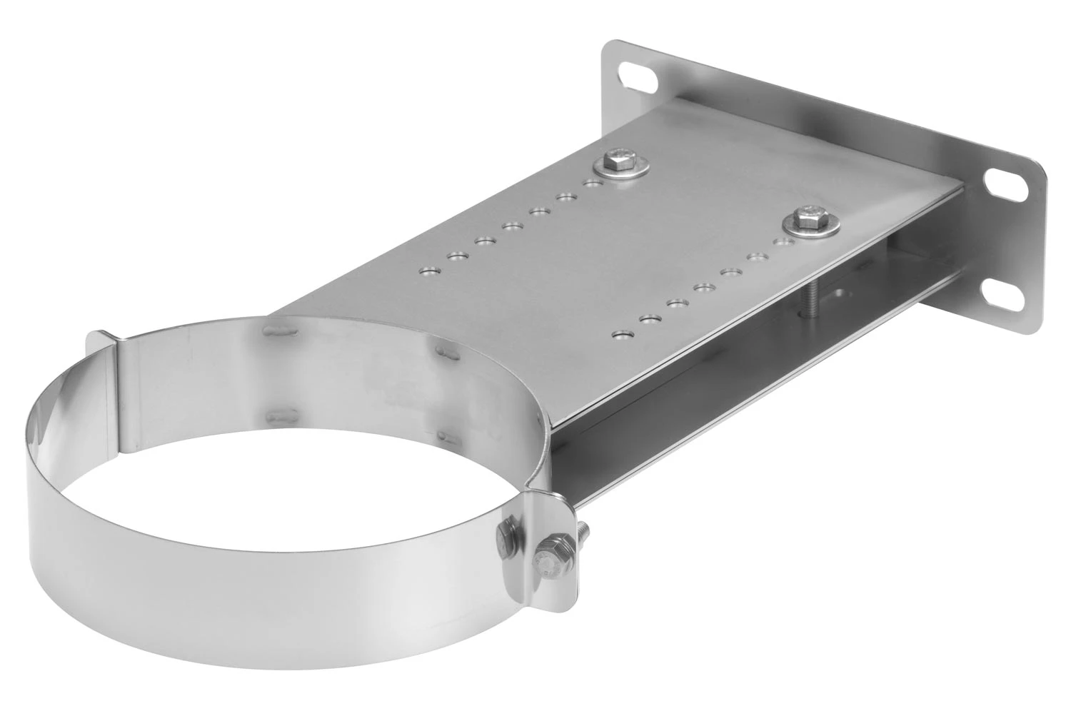 Wandhalter Verstellbar 250-400 Mm Edelstahl Doppelwandig - Eka Complex D 25 4 Wandhalter Verstellbar 250-400 Mm Edelstahl Doppelwandig - Eka Complex D 25 – Bild 2