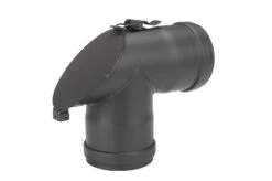 T-Stück Pellet-Ofenrohr 90° Schwarz Mit 45° Prüföffnung, Muffe-Muffe 12 T-Stück Pellet-Ofenrohr 90° Schwarz Mit 45° Prüföffnung, Muffe-Muffe -FeuerLust Verkäufe 948d9967ef169dab687c3bef82e91fb8