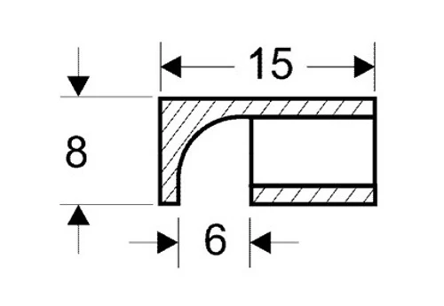 Luftleiste Aus Keramik Für Heizeinsätze Kaltluft 5 Luftleiste Aus Keramik Für Heizeinsätze Kaltluft – Bild 3