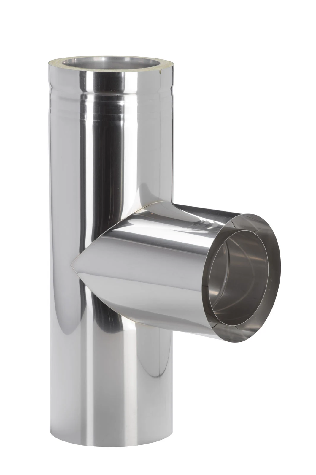 Feuerungsanschluss 90° Design Hochtemperatur Edelstahl Doppelwandig - Eka Cosmos D 25 4 Feuerungsanschluss 90° Design Hochtemperatur Edelstahl Doppelwandig - Eka Cosmos D 25 – Bild 2