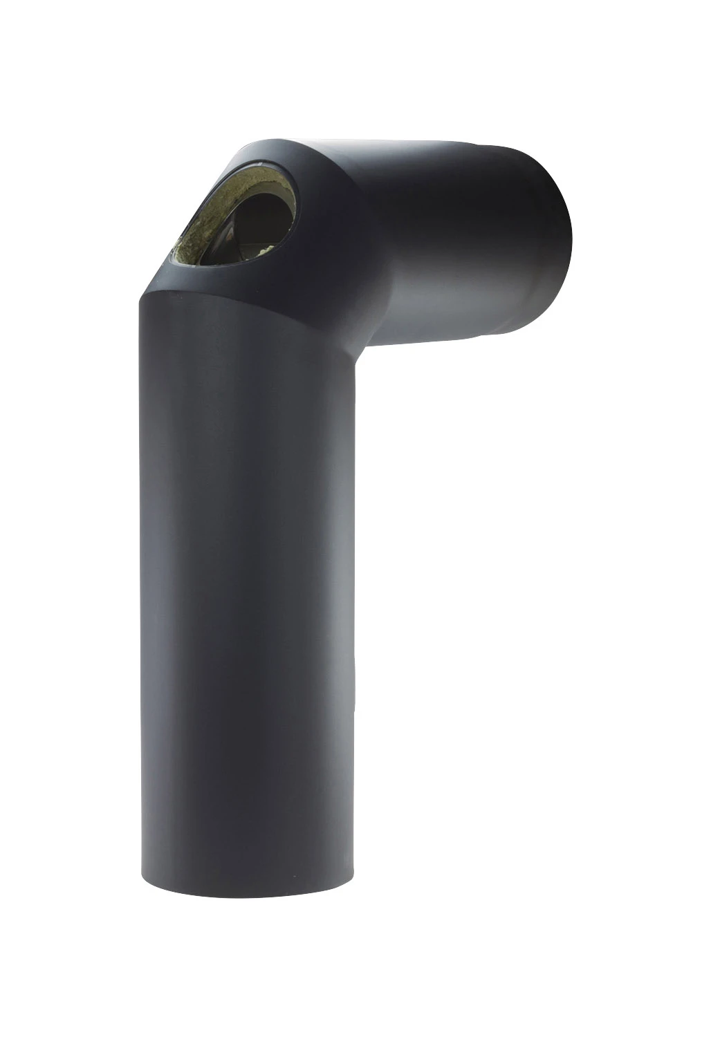 Rauchrohrbogen Stahl 2x45° Doppelwand 700x500 Mm Ø 150 Mm Schwarz, Drosselklappe 5 Rauchrohrbogen Stahl 2x45° Doppelwand 700x500 Mm Ø 150 Mm Schwarz, Drosselklappe – Bild 3