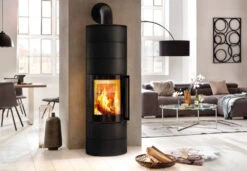 Kaminofen Spartherm AMBIENTE A4 H2O, 8 KW 12 Kaminofen Spartherm AMBIENTE A4 H2O, 8 KW -FeuerLust Verkäufe a4 nero milieu 02 2017