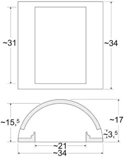 Keramische Lüftungsnische Für Heizeinsätze Mit LED-Beleuchtung -FeuerLust Verkäufe a6810bb579f22b826569c6df37244a24