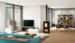 Kaminofen Spartherm AMBIENTE A8, 5,9 KW 10 Kaminofen Spartherm AMBIENTE A8, 5,9 KW -FeuerLust Verkäufe a8 nero