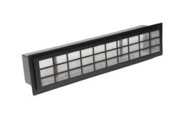 Lüftungsgitter Für Aktive Hinterlüftung, Schwarz