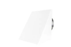 Außenluftgitter 23 X 23 Cm Mit Haube, Weiß