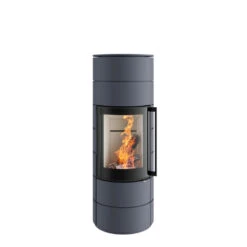 Kaminofen Spartherm AMBIENTE A3, 5,9 KW 9 Kaminofen Spartherm AMBIENTE A3, 5,9 KW -FeuerLust Verkäufe ambiente a3 graublau feuer