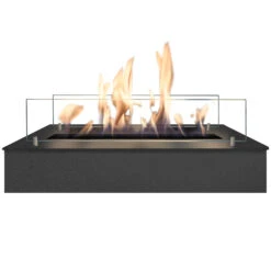 Einbauprofil L Mit Bio Ethanol Brenner Schwarz Xaralyn