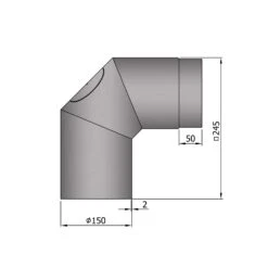 Rauchrohrbogen Stahl 2x 45° Hellgrau Mit Tür, Kurz 7 Rauchrohrbogen Stahl 2x 45° Hellgrau Mit Tür, Kurz -FeuerLust Verkäufe b0aa88233e01da4b9b17b7bba5a42edf