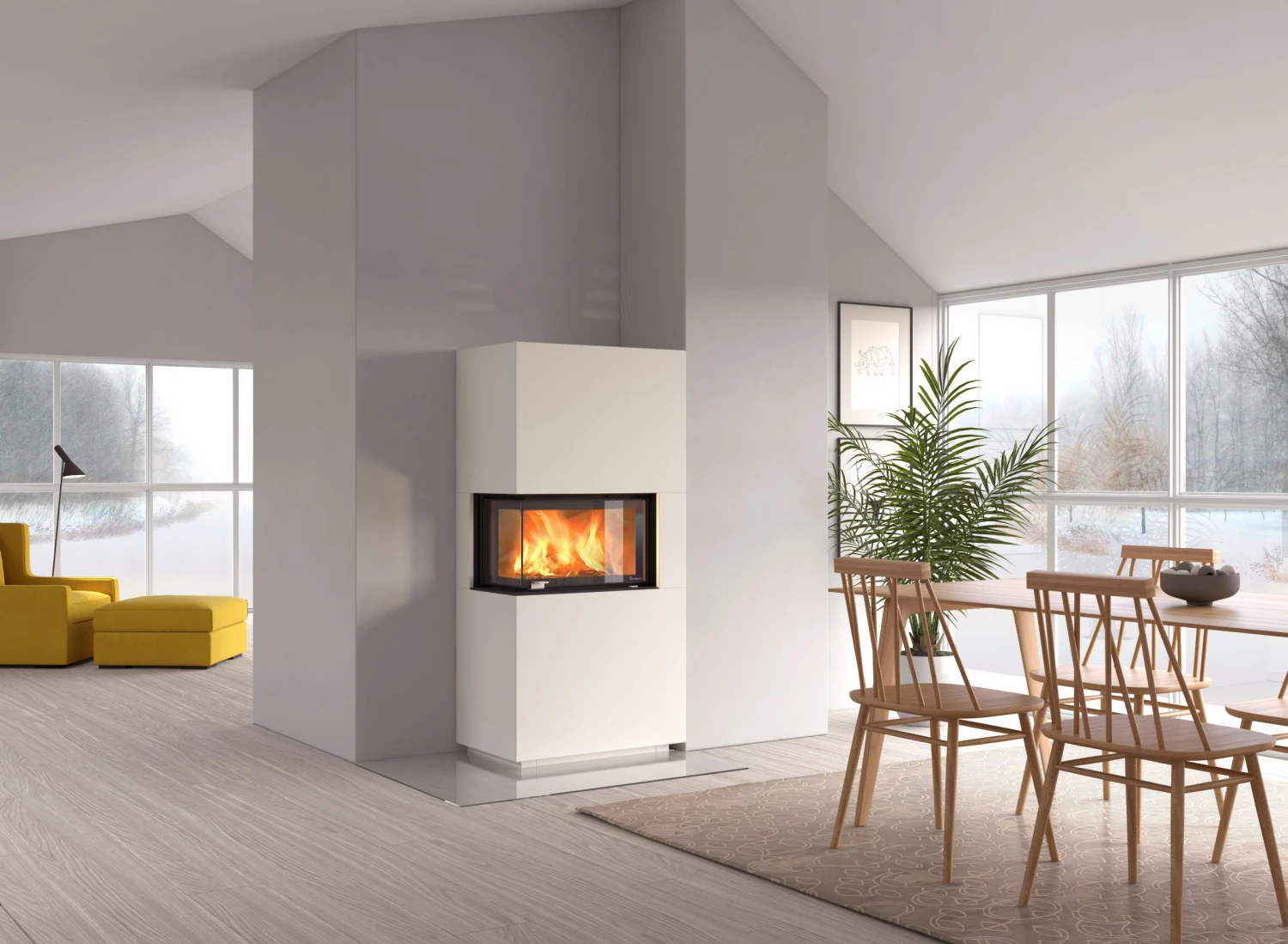 Kaminbausatz Nordpeis MONACO A Links IR Super Max, 7 KW 5 Kaminbausatz Nordpeis MONACO A Links IR Super Max, 7 KW – Bild 3