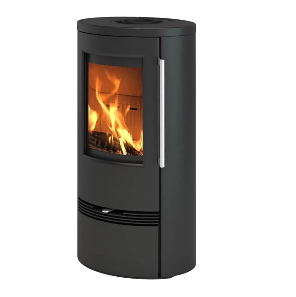 Kaminofen TermaTech TT21RL Schwarz, 6 KW 4 Kaminofen TermaTech TT21RL Schwarz, 6 KW – Bild 2